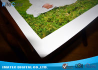 Холст Ролльс полиэстера ткани печати струйных принтеров с пустой белой штейновой покрытой поверхностью