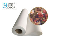 Рулона ткани полиэстера искусства большой формат струйного Принтабле финиш 44 дюймов штейновый